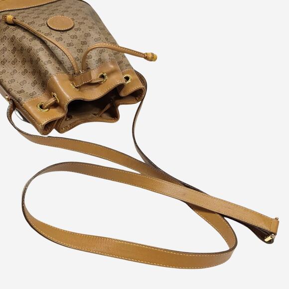 Gucci Vintage Monogram Mini Bucket Bag - Picture 3 of 9